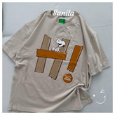 تیشرت زنانه یقه گرد Hi Snoopy | خرید تیشرت فانتزی زنانه